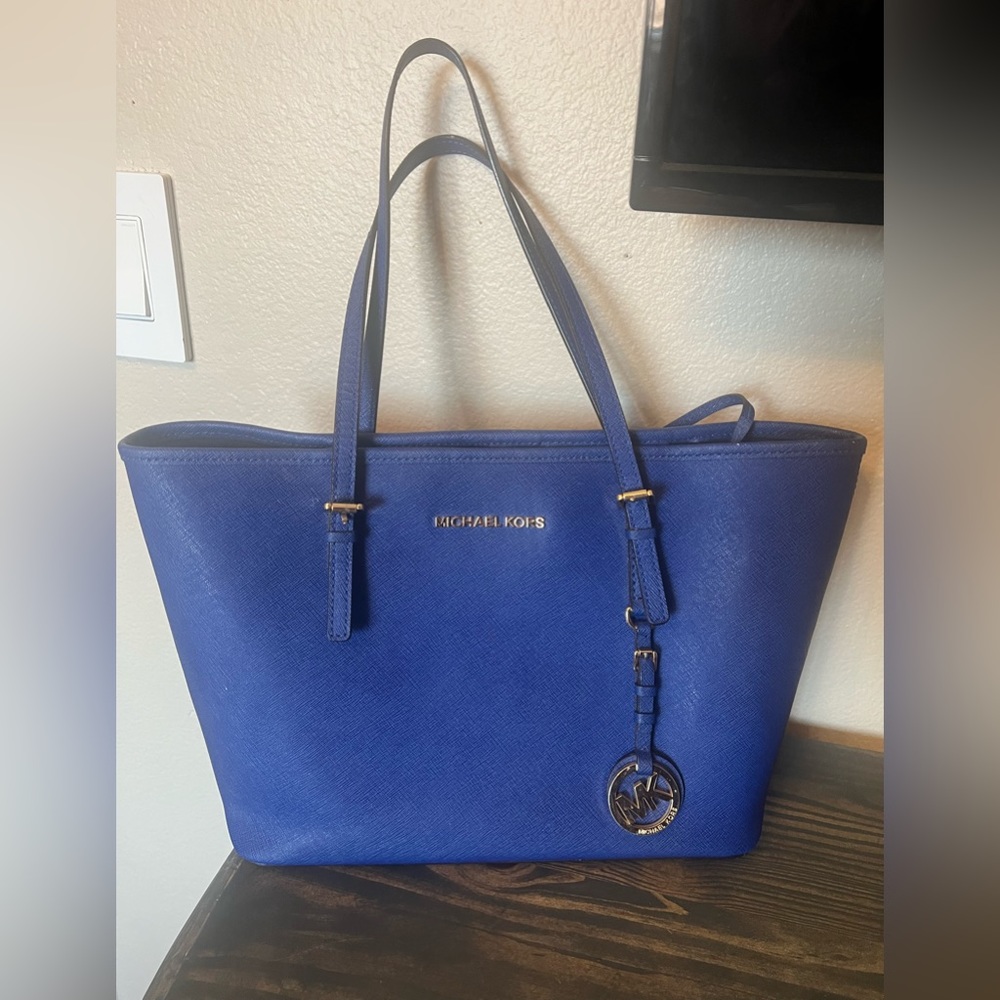 Michael kors tote bag (dodger blue)